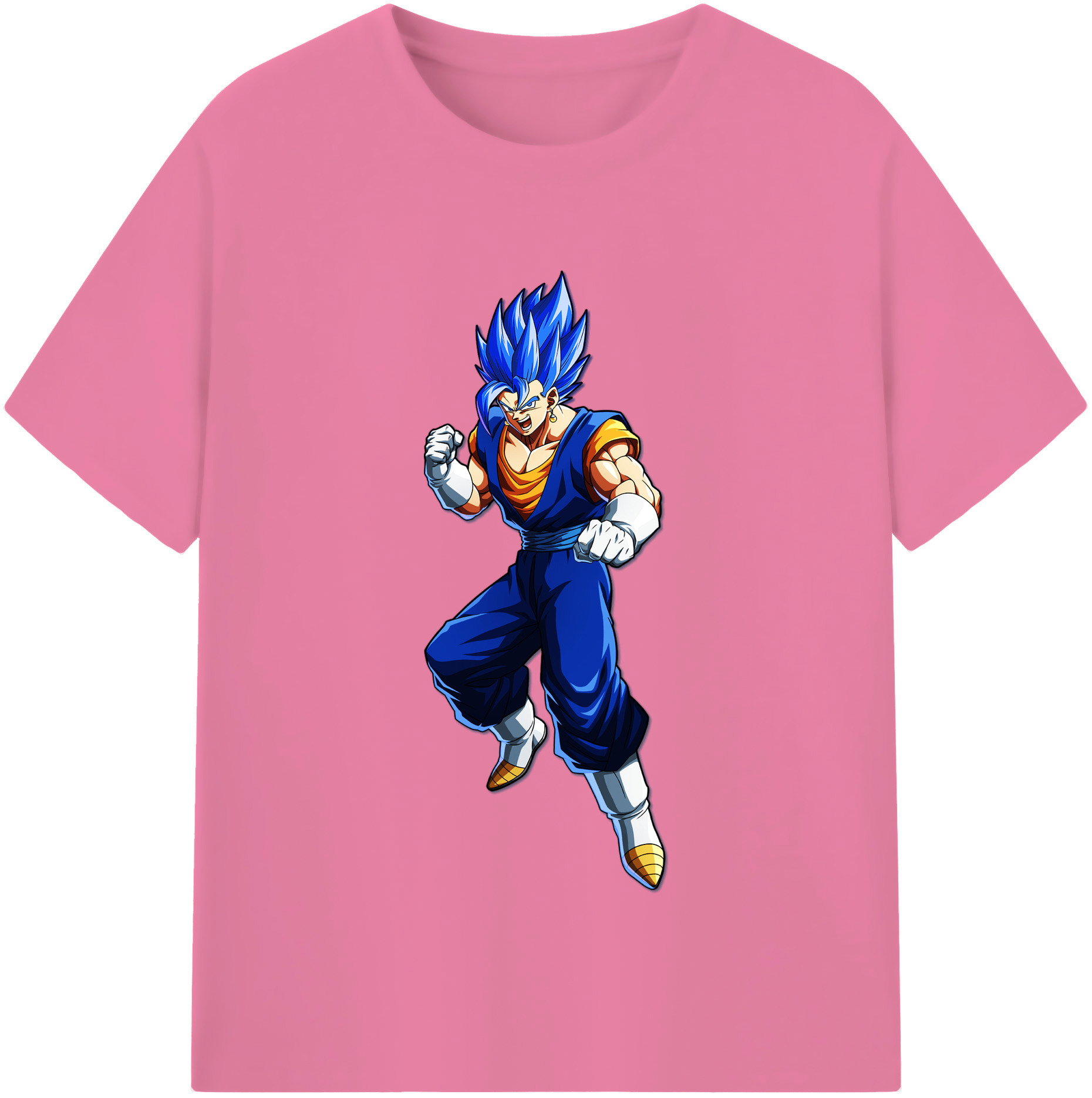 （画像用） ドラゴンボール ベジット DRAGON BALL Vegetto 綿100％半袖Tシャツ（フロントプリント）